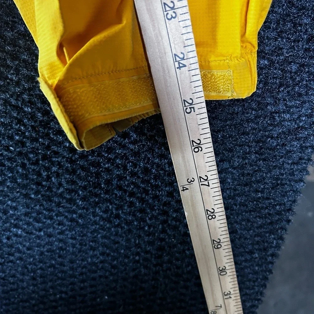 Vintage The North Face Hyvent Miller Lite Jacket Yellow Gray Full Zip XL Outdoor